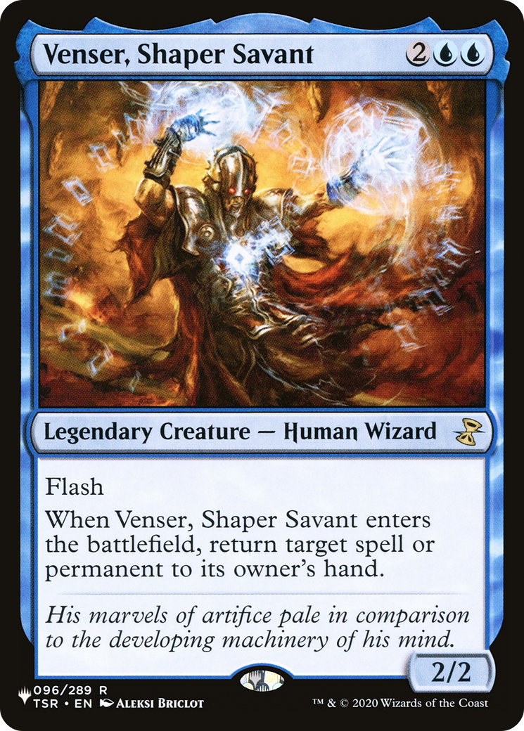 Venser, Shaper Savant (LIST-096/289) [The List]