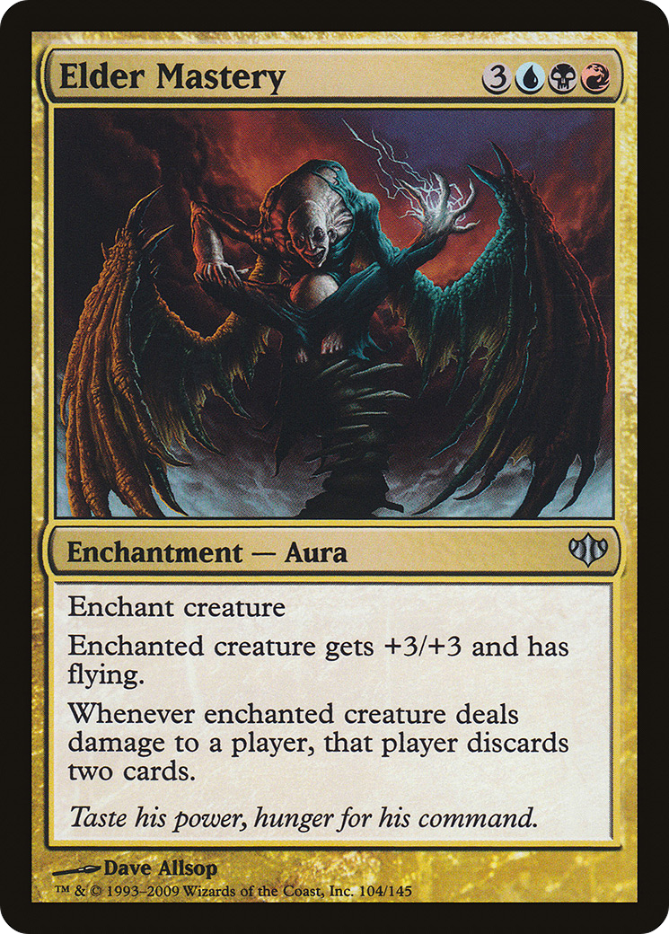 Elder Mastery (CON-104) [Conflux] Foil