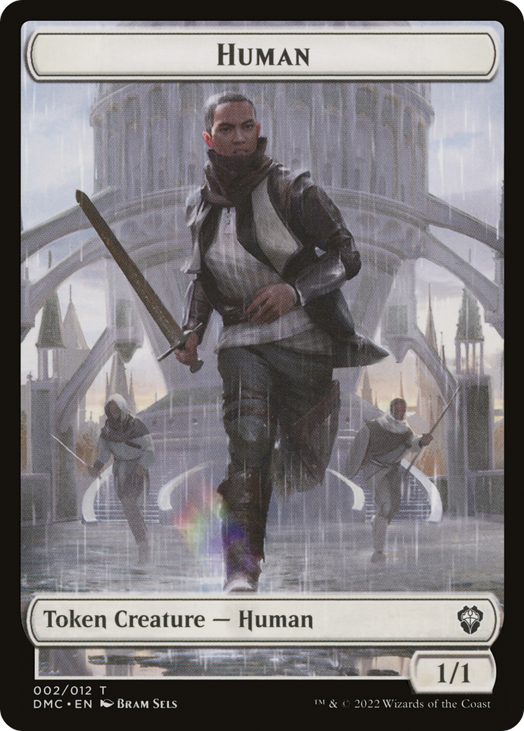 Human (TDMC-002) [Dominaria United Commander Tokens] Foil
