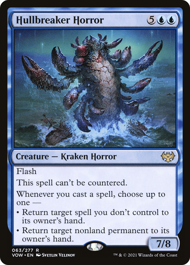 Hullbreaker Horror - Foil [Innistrad: Crimson Vow]
