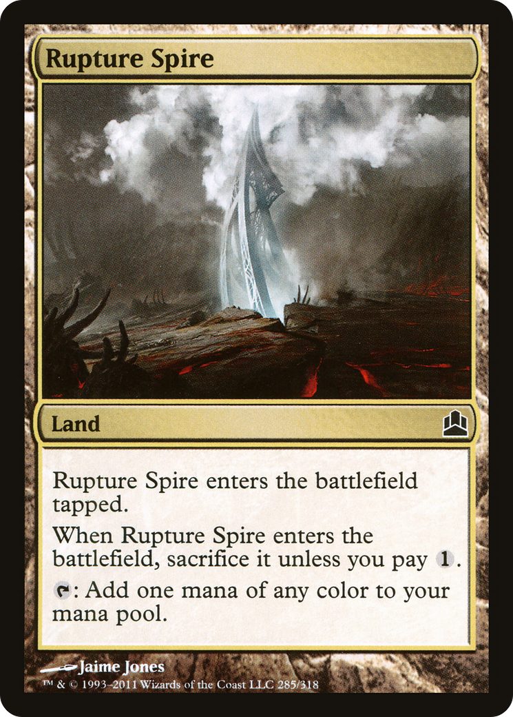 Rupture Spire (CMD-285) [Commander 2011]
