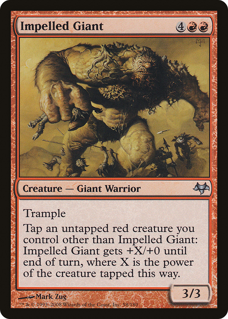Impelled Giant (EVE-058) [Eventide] Foil