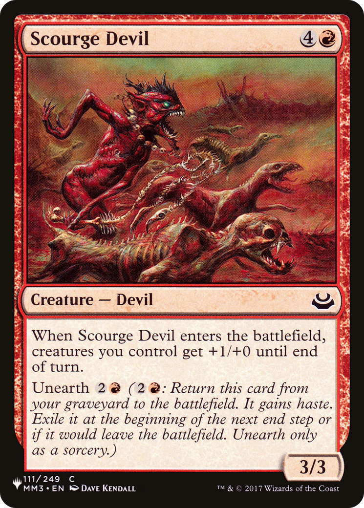 Scourge Devil (LIST-111/249) [The List]