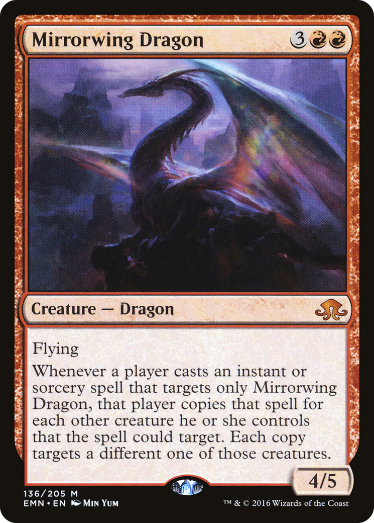 Mirrorwing Dragon (EMN-136) [Eldritch Moon] Foil