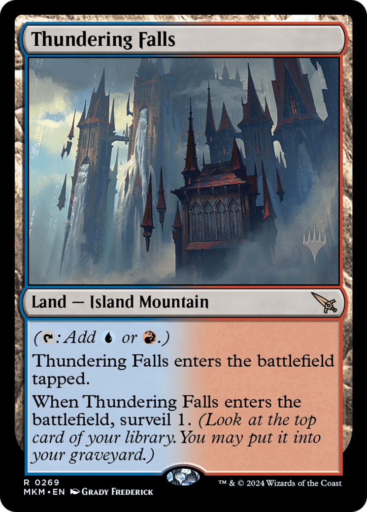 Thundering Falls (PPMKM-269) [Promo Pack: Murders at Karlov Manor Promos]
