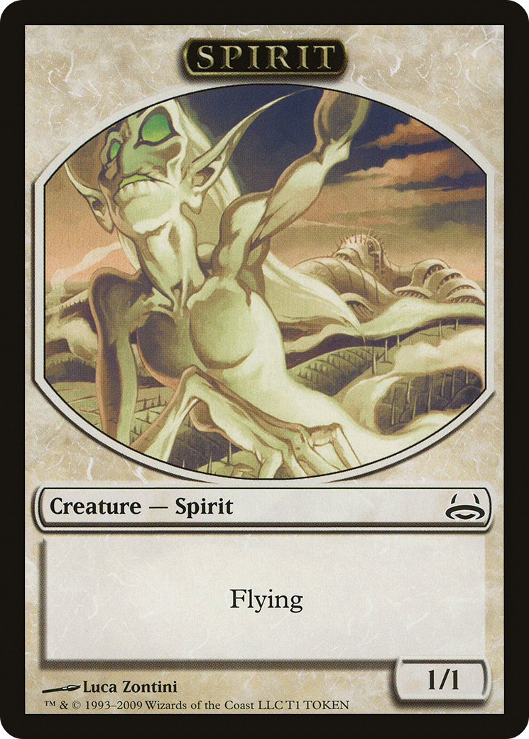 Spirit Token (DDC-0T1) [Duel Decks: Divine vs. Demonic Tokens]
