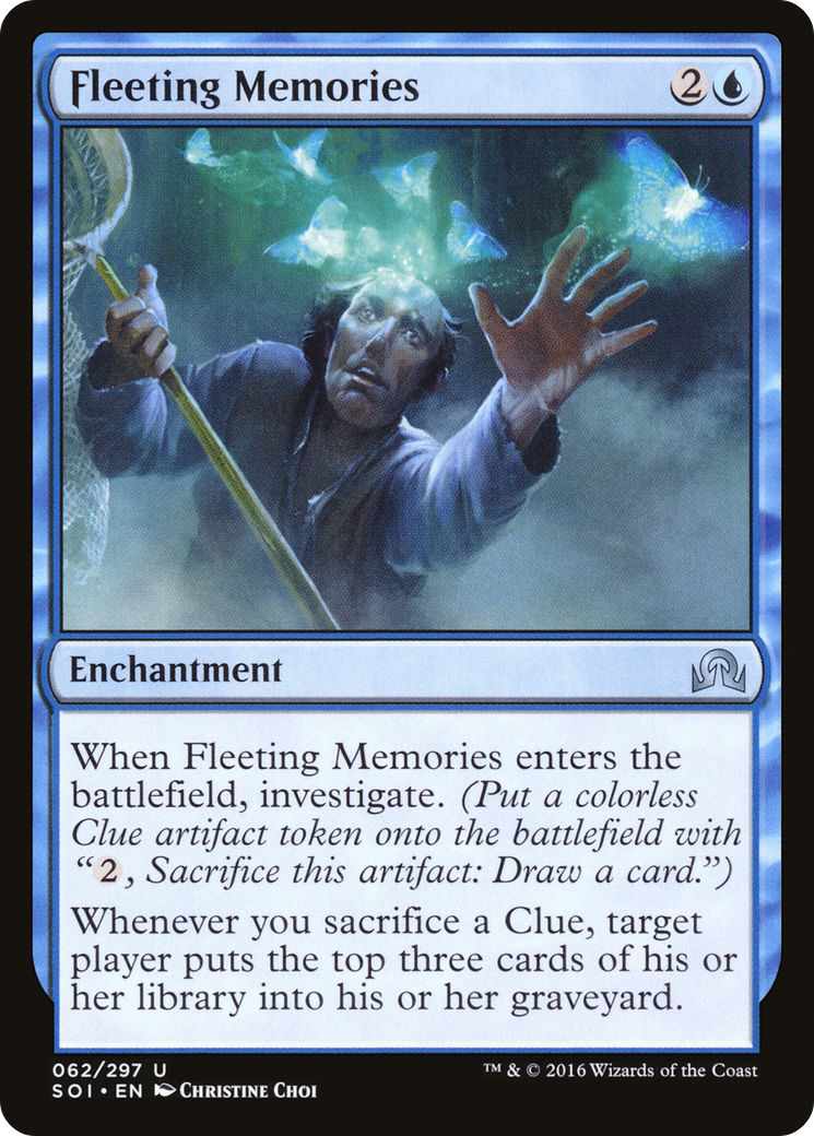 Fleeting Memories (SOI-062) [Shadows over Innistrad] Foil