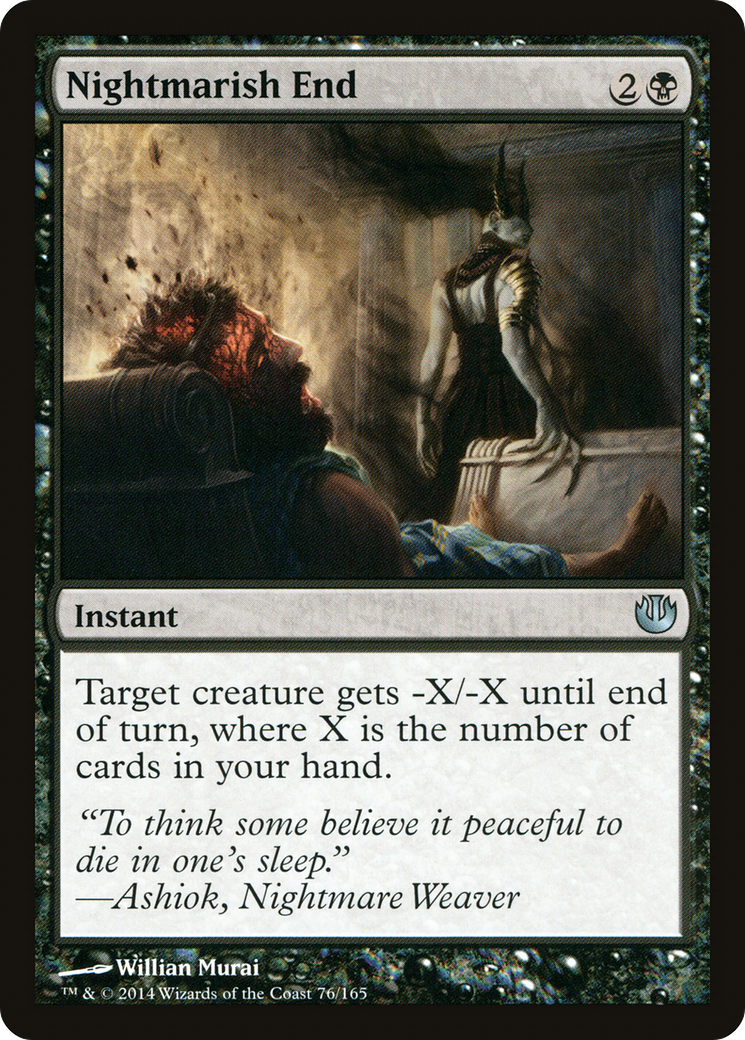 Nightmarish End (JOU-076) [Journey into Nyx] Foil