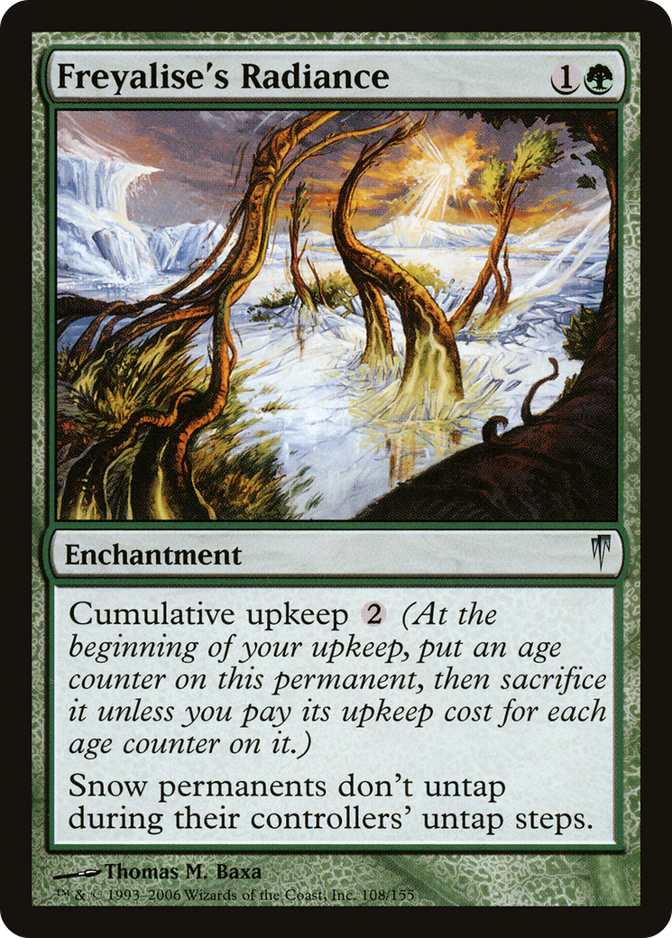 Freyalise's Radiance (CSP-108) [Coldsnap] Foil