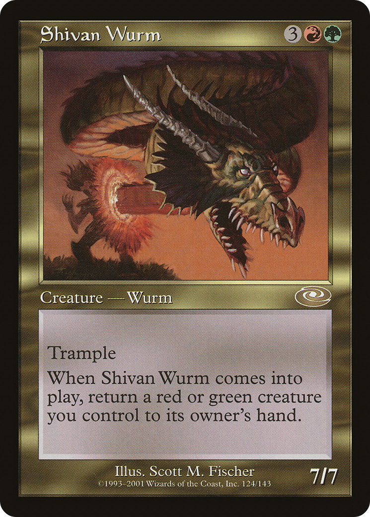 Shivan Wurm (PLS-124) [Planeshift]