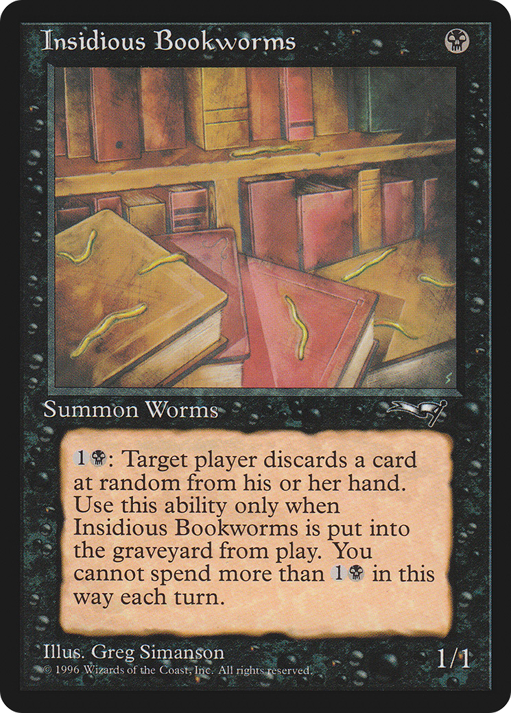 Insidious Bookworms (ALL-013) [Alliances]