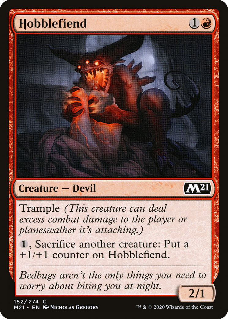 Hobblefiend (M21-152) [Core Set 2021]