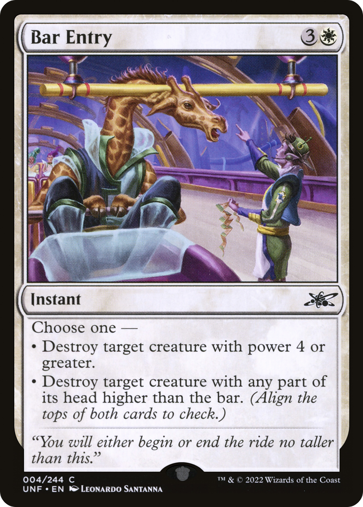 Bar Entry - Foil [Unfinity]