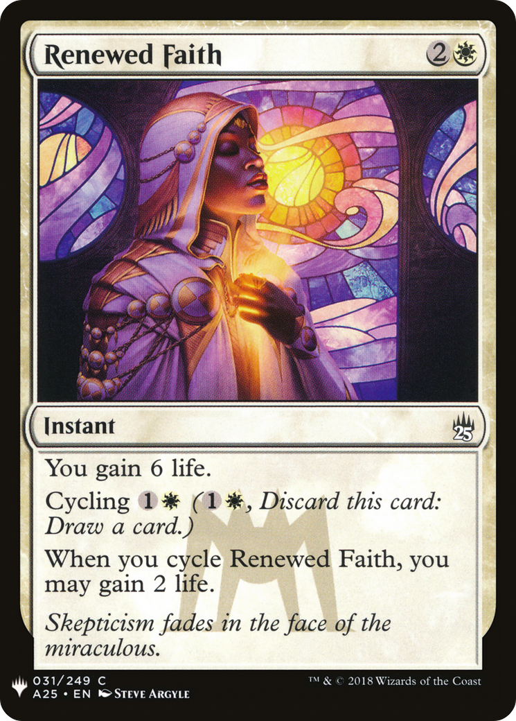 Renewed Faith (LIST-031) [The List]