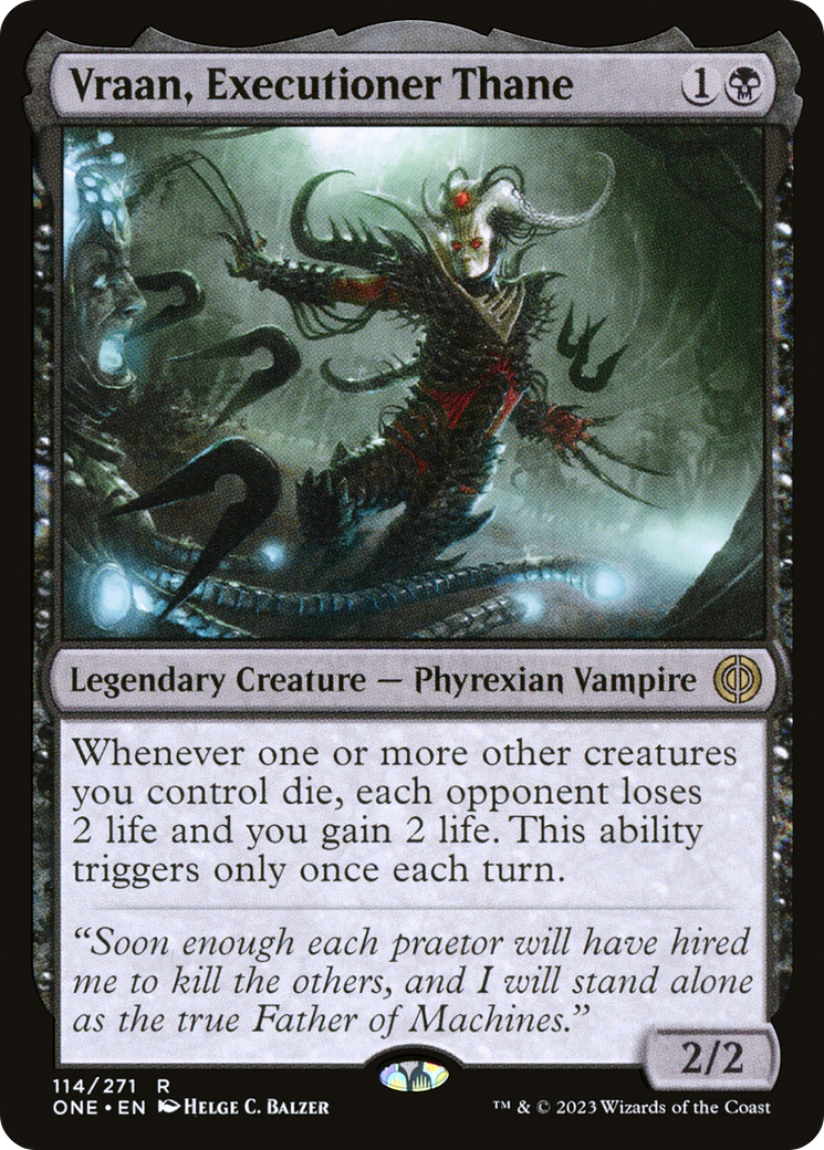 Vraan, Executioner Thane (ONE-114) [Phyrexia: All Will Be One]