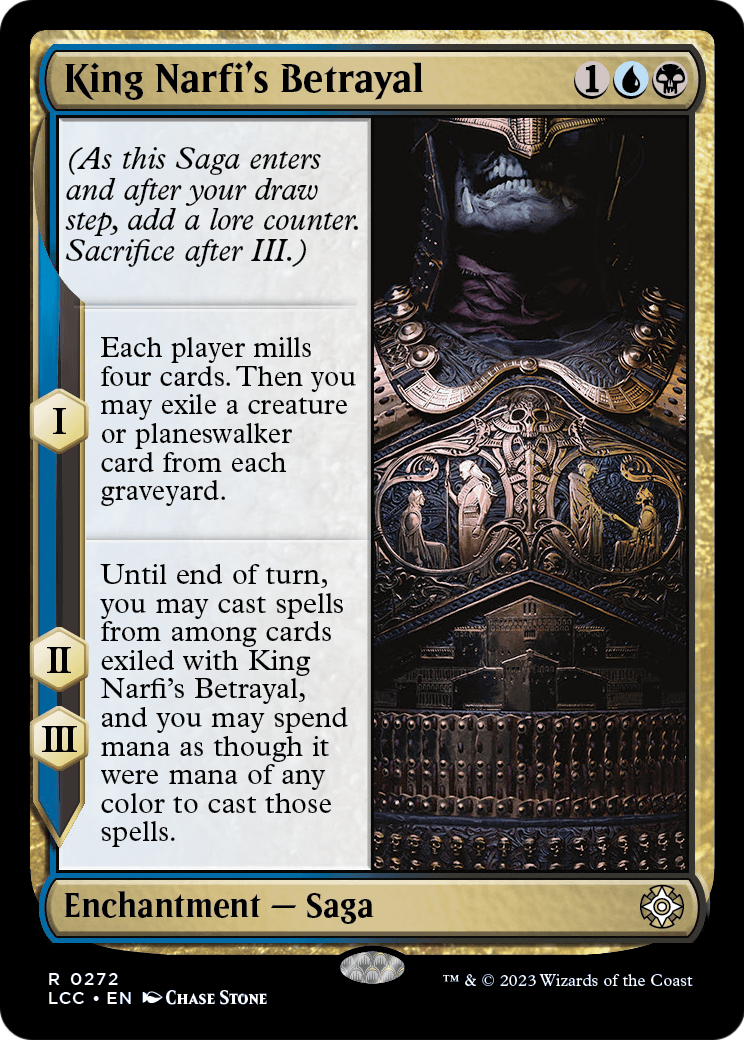 King Narfi's Betrayal [Commander: The Lost Caverns of Ixalan]