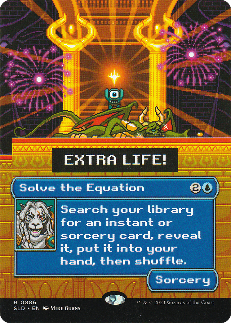 Solve the Equation (SLD-886) (Borderless) [Secret Lair Drop Series]