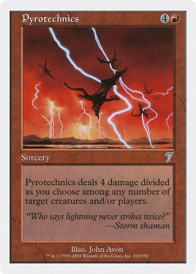 Pyrotechnics (7ED-210) [7th Edition] Foil