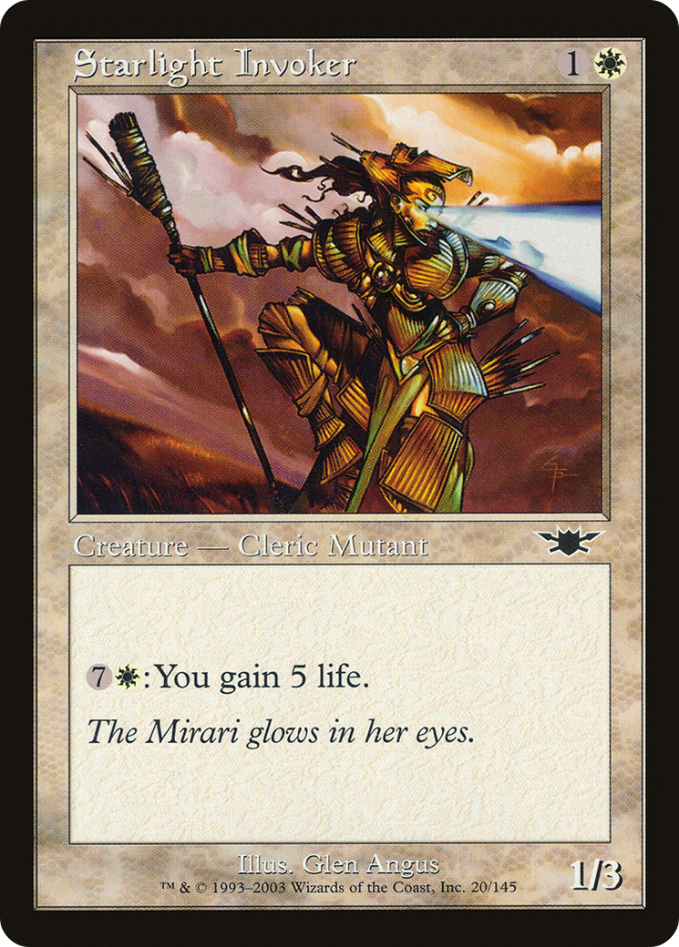 Starlight Invoker (LGN-020) [Legions] Foil