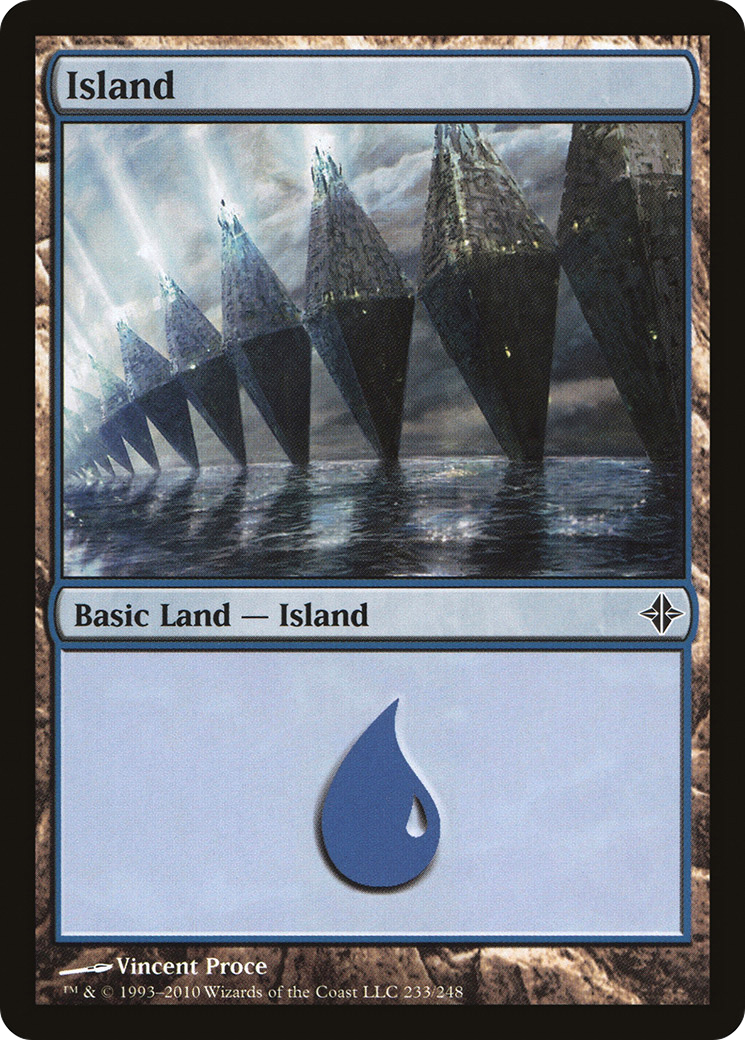 Island (ROE-233) [Rise of the Eldrazi]