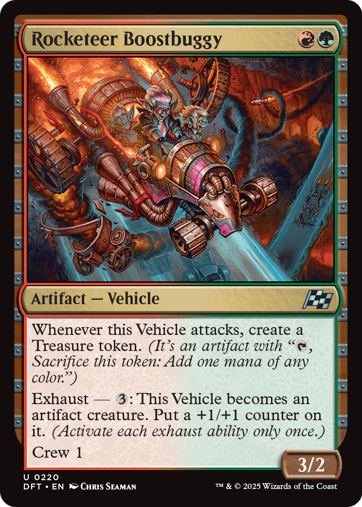Rocketeer Boostbuggy - Foil [Aetherdrift]