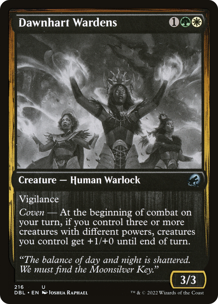 Dawnhart Wardens (DBL-216) [Innistrad: Double Feature]