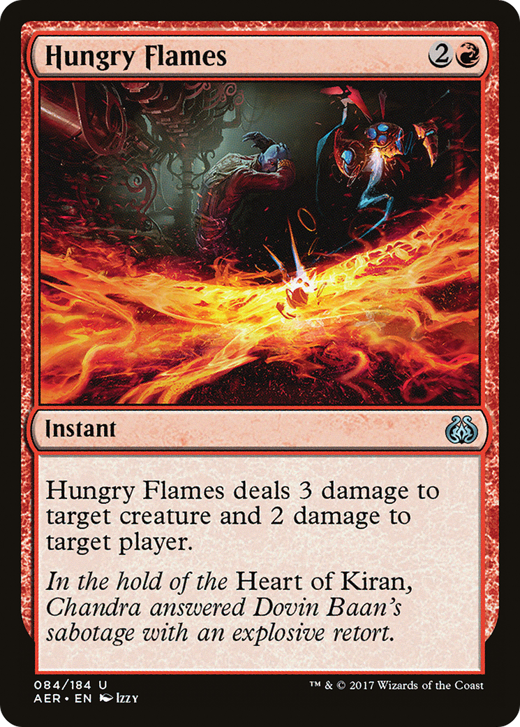 Hungry Flames (AER-084) [Aether Revolt] Foil