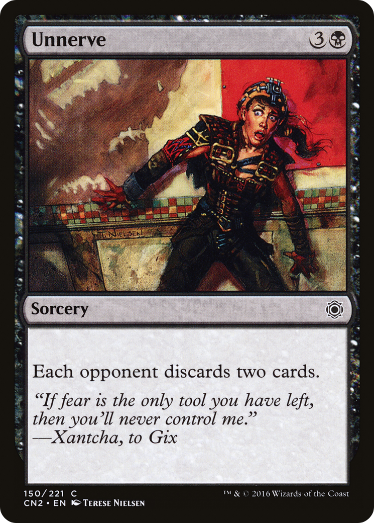 Unnerve (CN2-150) [Conspiracy: Take the Crown] Foil