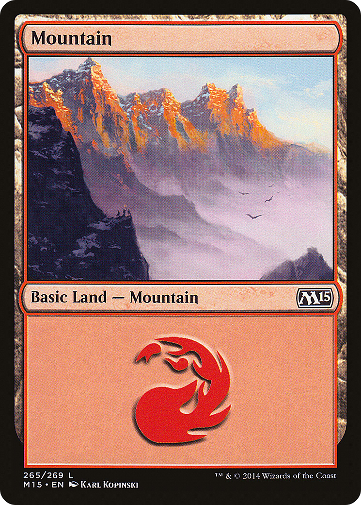 Mountain (M15-265) [Magic 2015] Foil