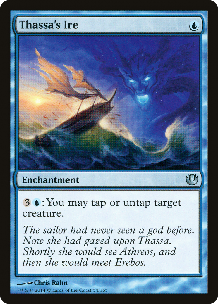 Thassa's Ire (JOU-054) [Journey into Nyx] Foil