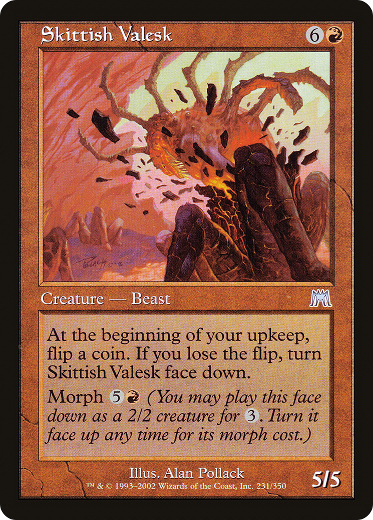 Skittish Valesk (ONS-231) [Onslaught]