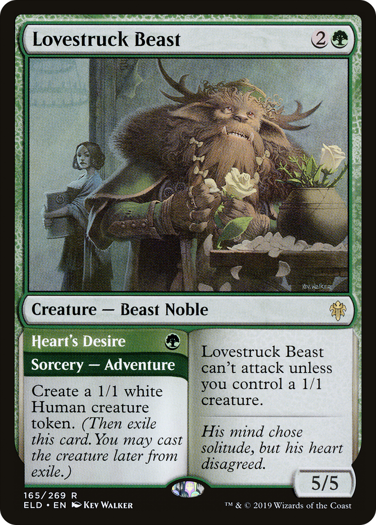 Lovestruck Beast (ELD-165) [Throne of Eldraine]