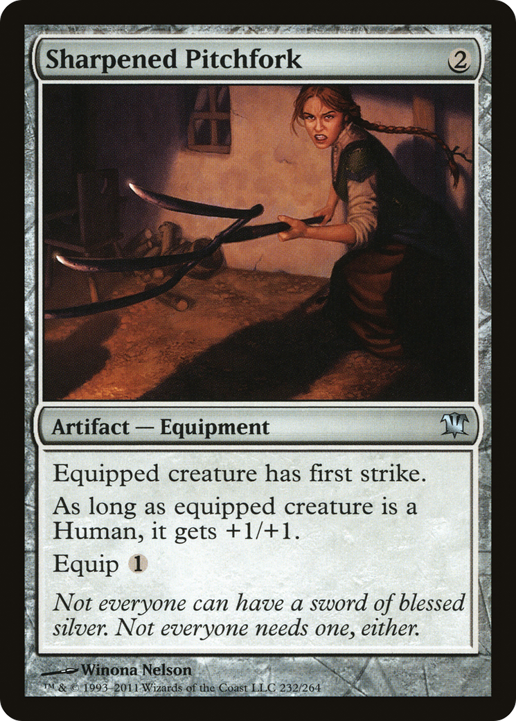 Sharpened Pitchfork (ISD-232) [Innistrad]