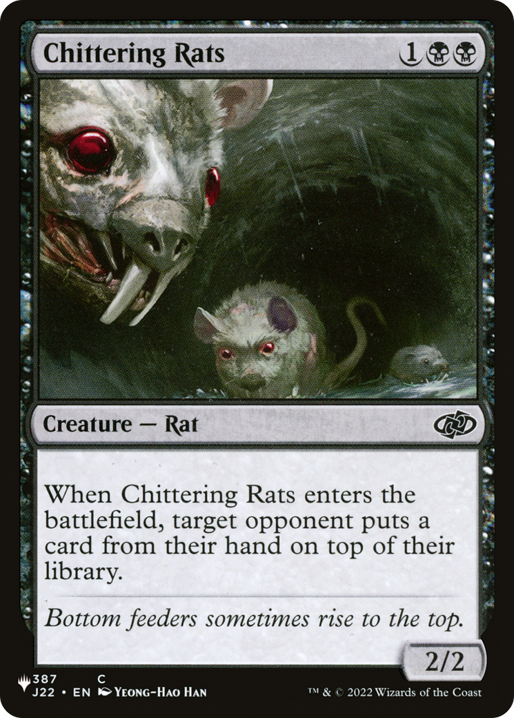 Chittering Rats (LIST-387/051) [The List]