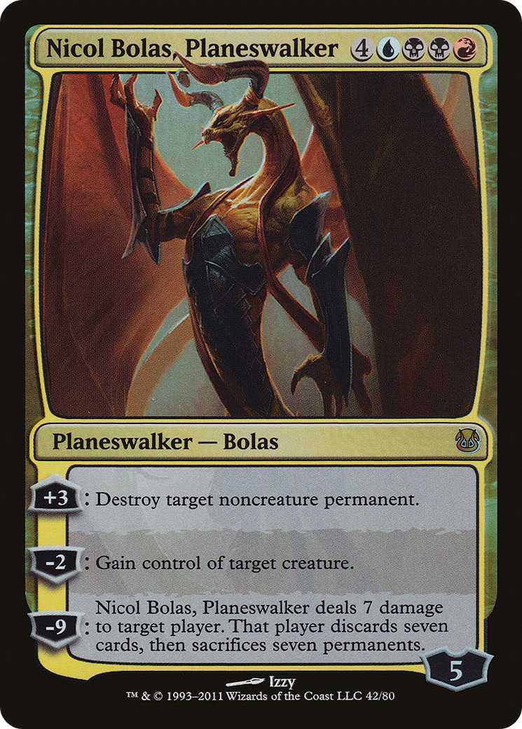 Nicol Bolas, Planeswalker (DDH-042) [Duel Decks: Ajani vs. Nicol Bolas]