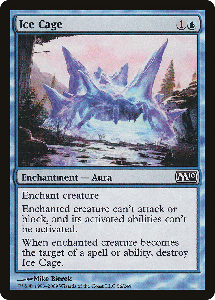 Ice Cage (M10-056) [Magic 2010] Foil