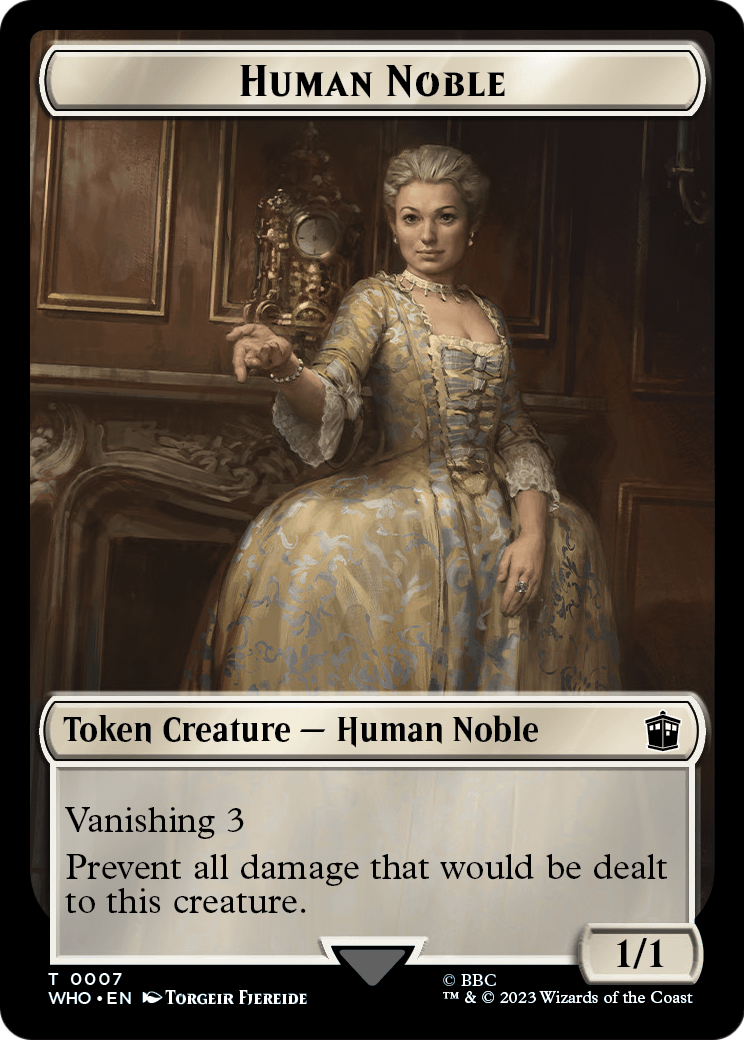 Human Noble (TWHO-007) [Doctor Who Tokens]