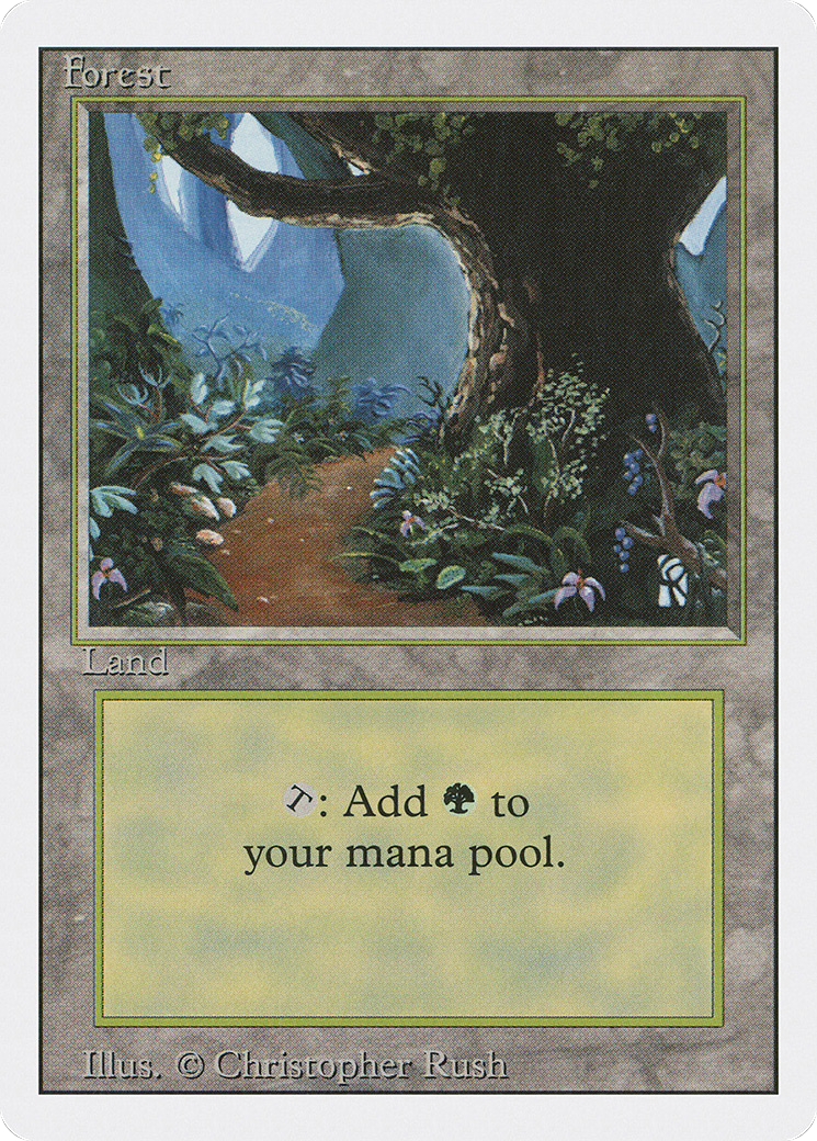 Forest (B) (3ED-286) [Revised Edition]