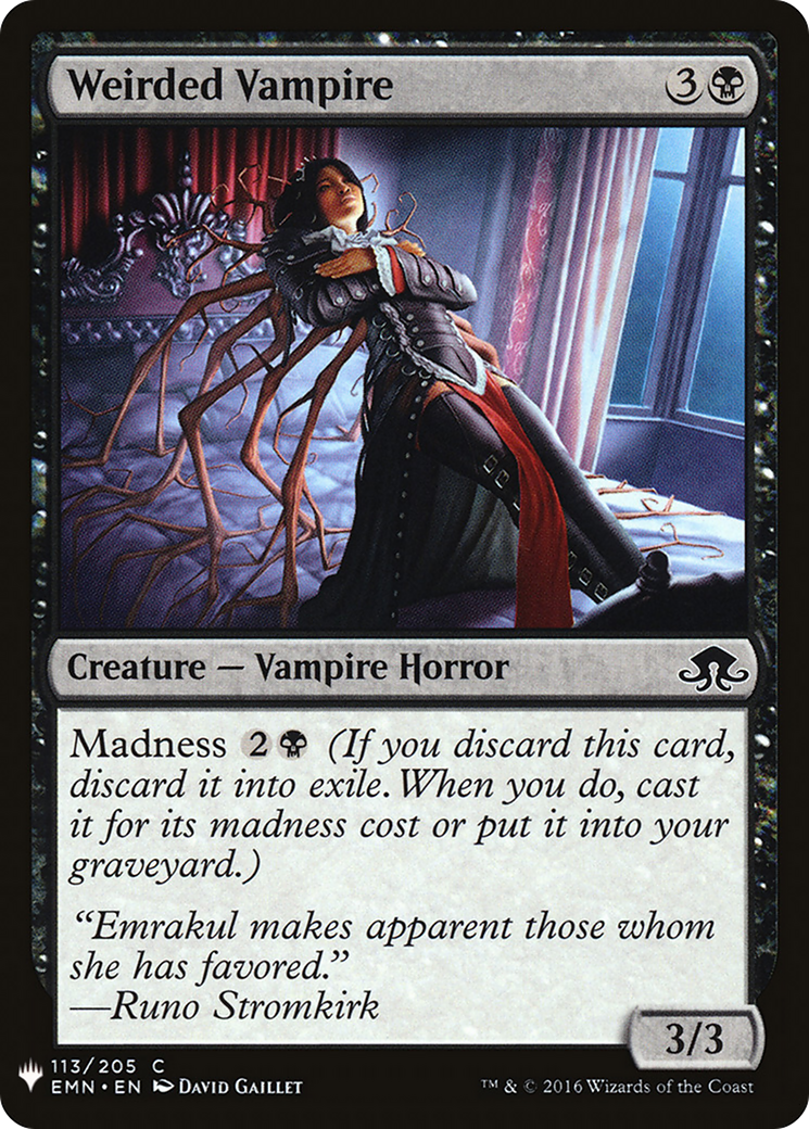 Weirded Vampire (LIST-113) [The List]