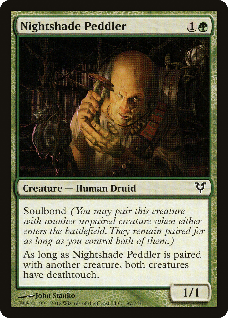 Nightshade Peddler (AVR-187) [Avacyn Restored]
