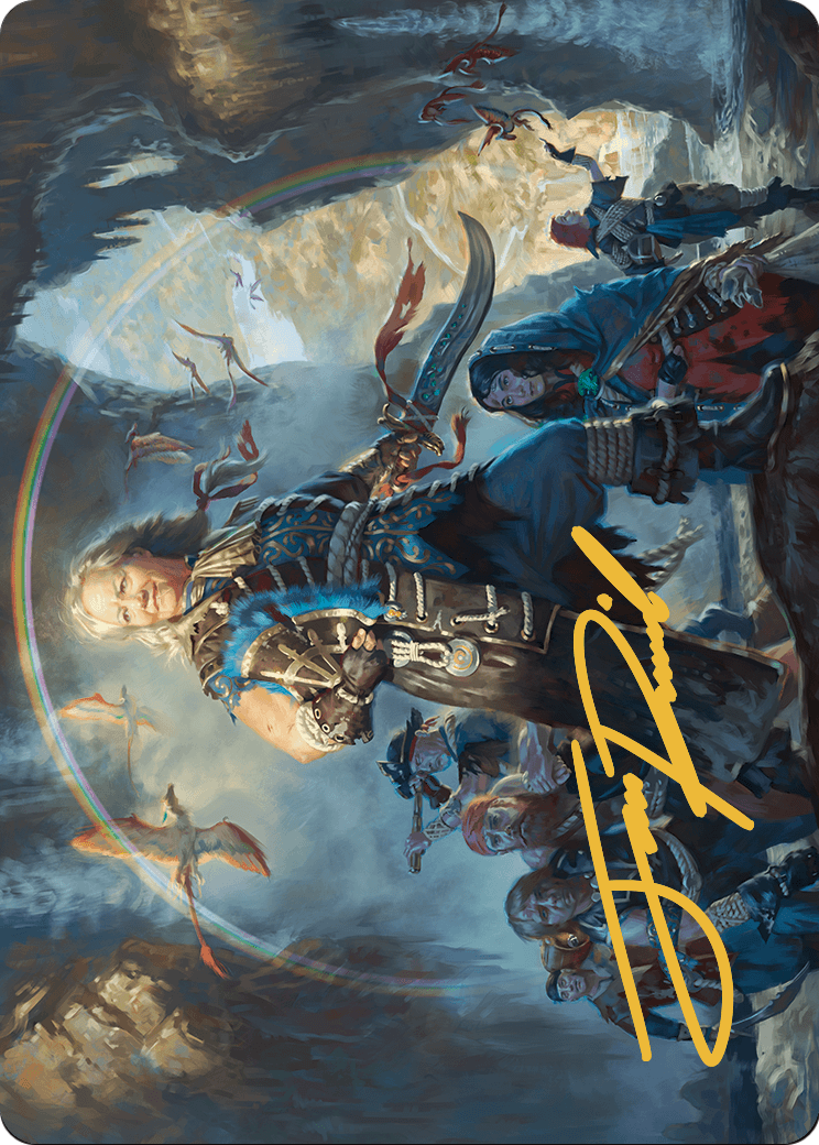 Admiral Brass, Unsinkable // Admiral Brass, Unsinkable (ALCI-069) (Borderless) [The Lost Caverns of Ixalan Art Series] Foil