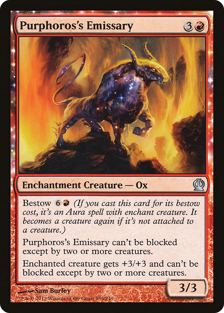 Purphoros's Emissary (THS-136) [Theros]
