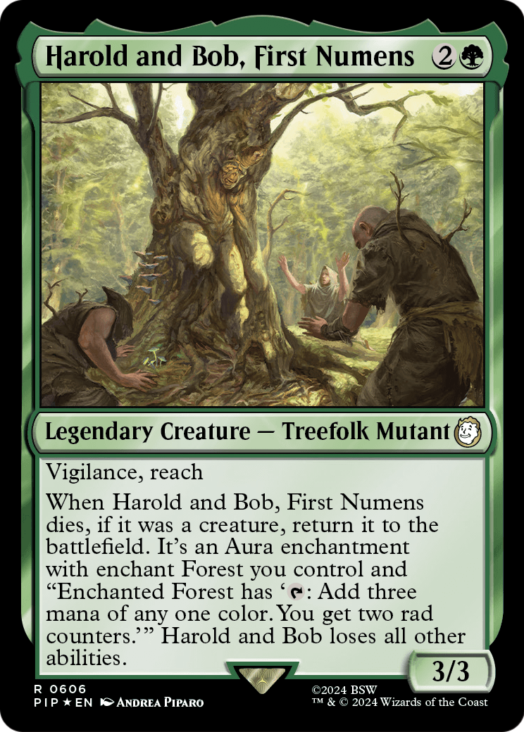 Harold and Bob, First Numens (Surge Foil) (PIP-606) [Fallout] Foil