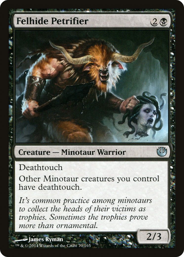 Felhide Petrifier (JOU-070) [Journey into Nyx] Foil