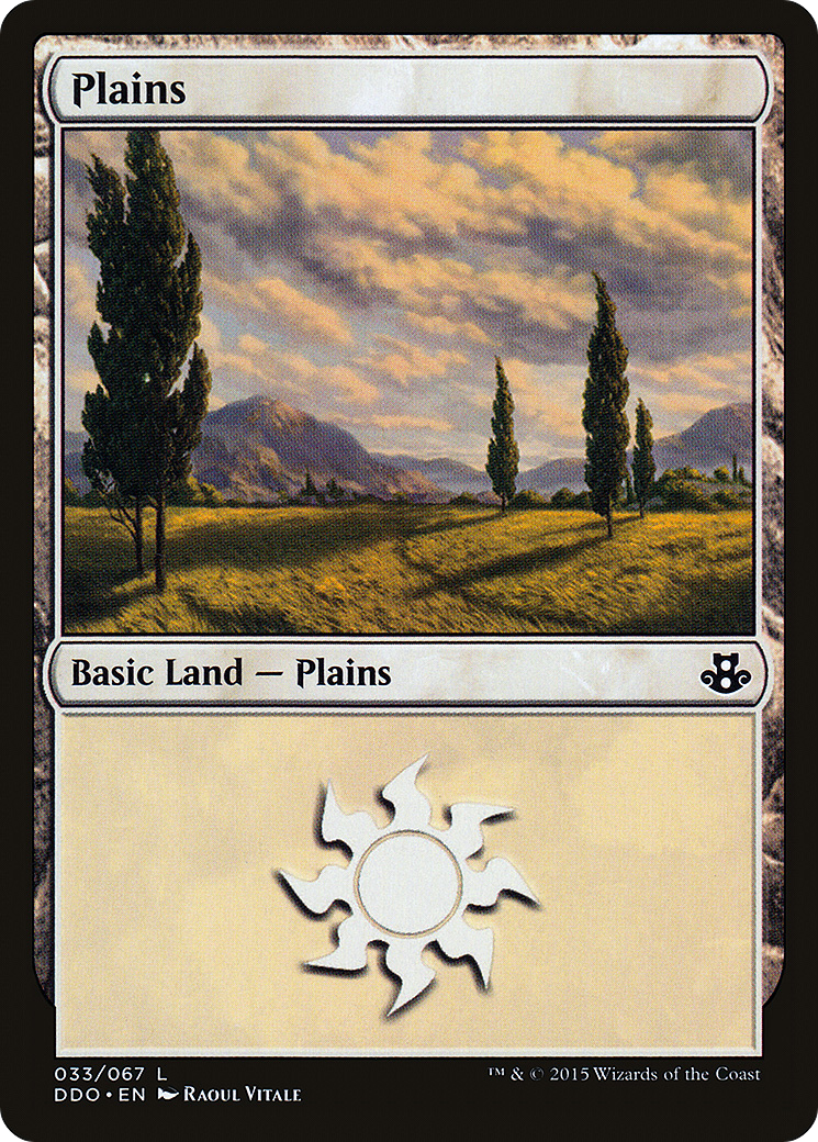 Plains (DDO-033) [Duel Decks: Elspeth vs. Kiora]