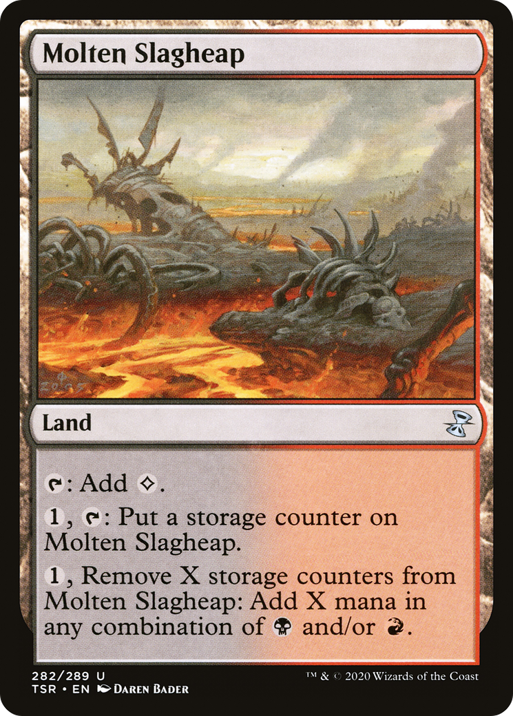 Molten Slagheap (TSR-282) [Time Spiral Remastered] Foil
