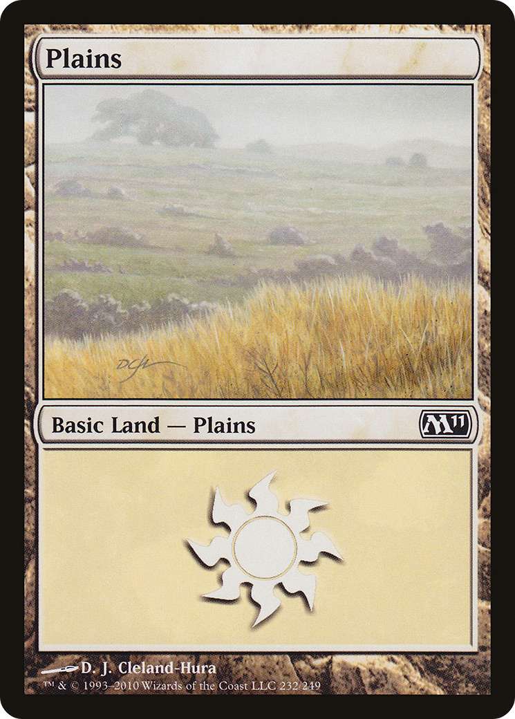Plains (M11-232) [Magic 2011]