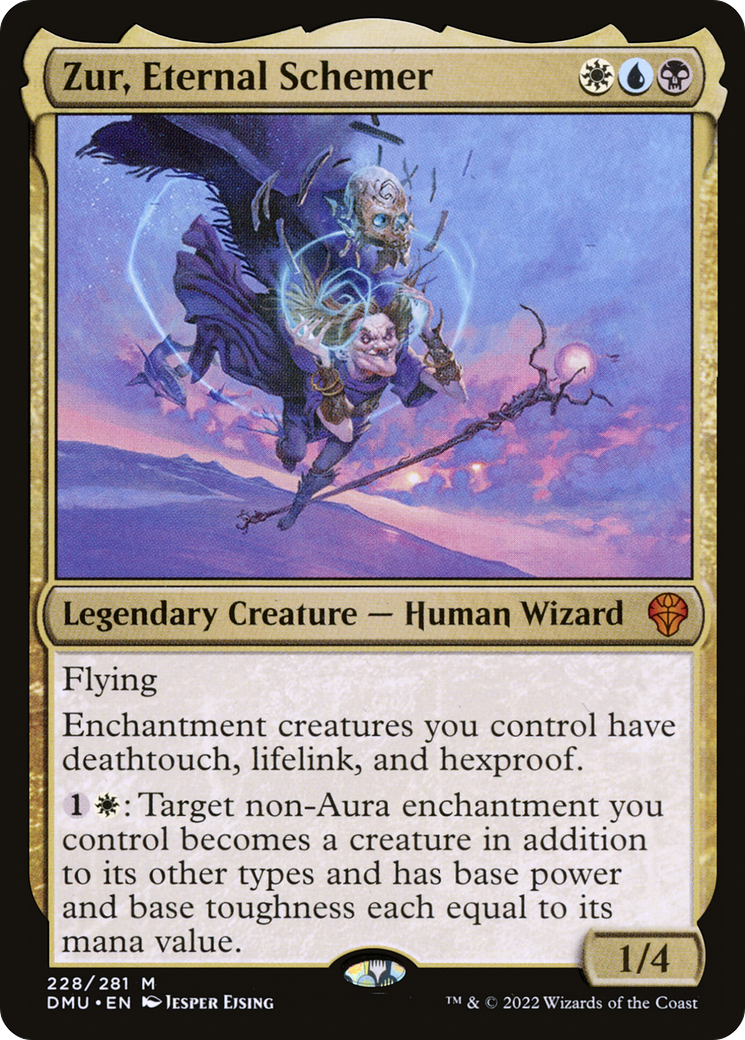 Zur, Eternal Schemer (DMU-228) [Dominaria United]