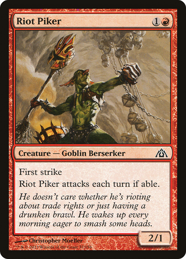 Riot Piker (DGM-037) [Dragon's Maze]