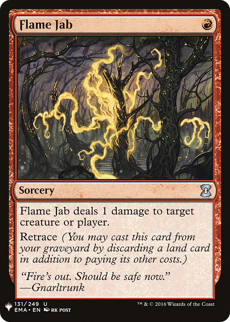 Flame Jab (LIST-131) [The List]